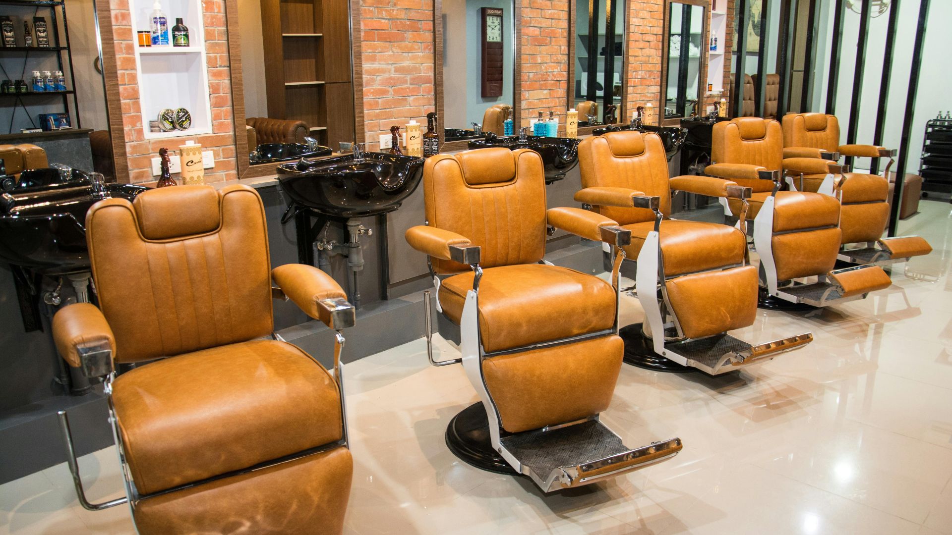 Sasekani Salon Beauty Salon / Barber website template